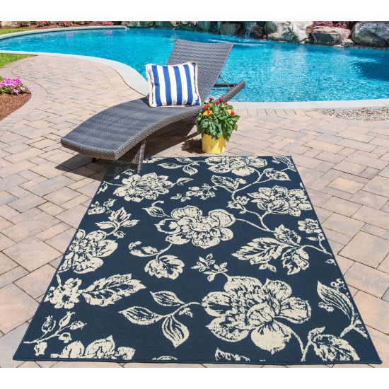 Rug, Momeni, Baja, BAJ18, Navy, 2'3" X 7'6" Runner, 33504