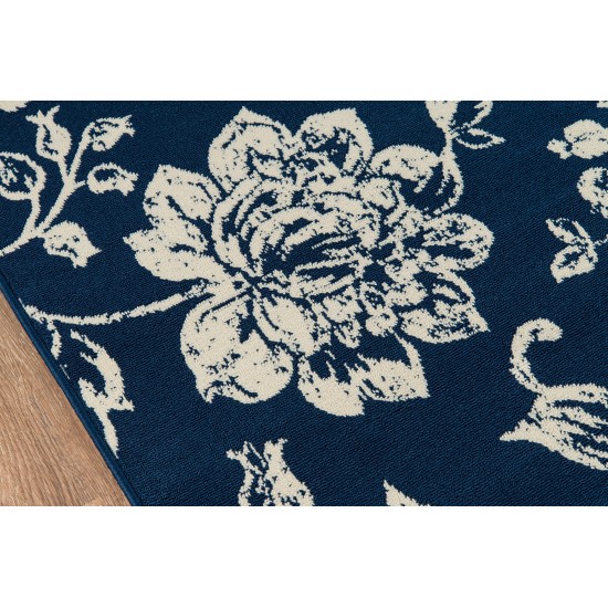 Rug, Momeni, Baja, BAJ18, Navy, 3'11" X 5'7", 33511