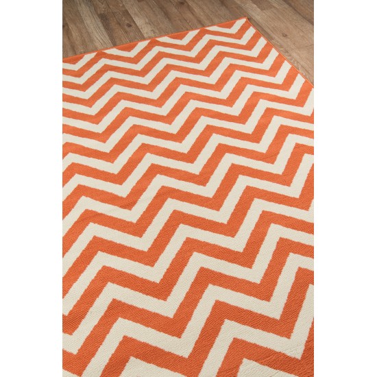 Rug, Momeni, Baja, BAJ-9, Orange, 1'8" X 3'7", 24156