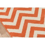 Rug, Momeni, Baja, BAJ-9, Orange, 3'11" X 5'7", 24187