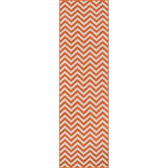 Rug, Momeni, Baja, BAJ-9, Orange, 3'11" X 5'7", 24187