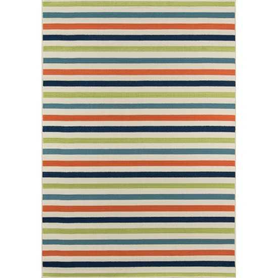 Rug, Momeni, Baja, BAJ-1, Multi, 2'3" X 7'6" Runner, 23798