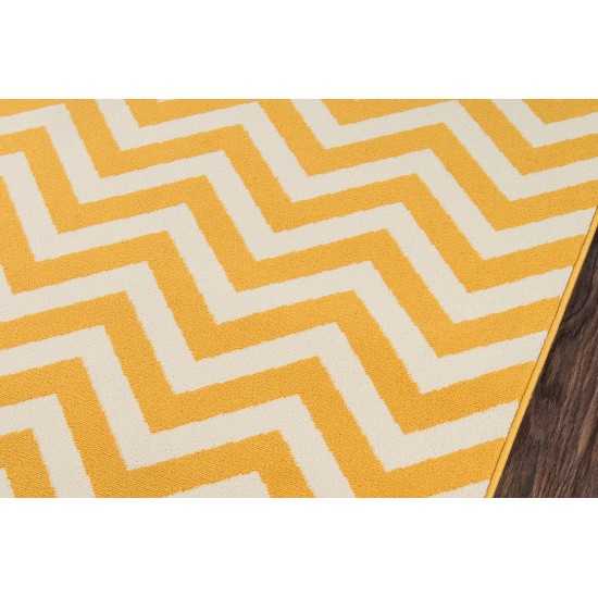 Rug, Momeni, Baja, BAJ-9, Yellow, 2'3" X 4'6", 32732