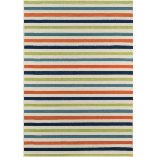 Rug, Momeni, Baja, BAJ-1, Multi, 6'7" X 9'6", 24067