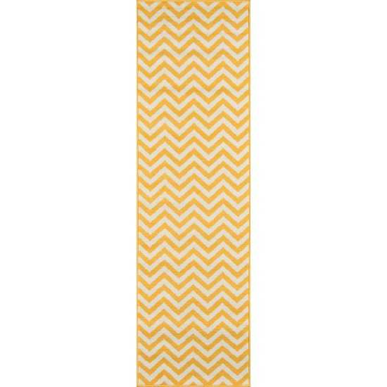 Rug, Momeni, Baja, BAJ-9, Yellow, 7'10" X 10'10", 32845