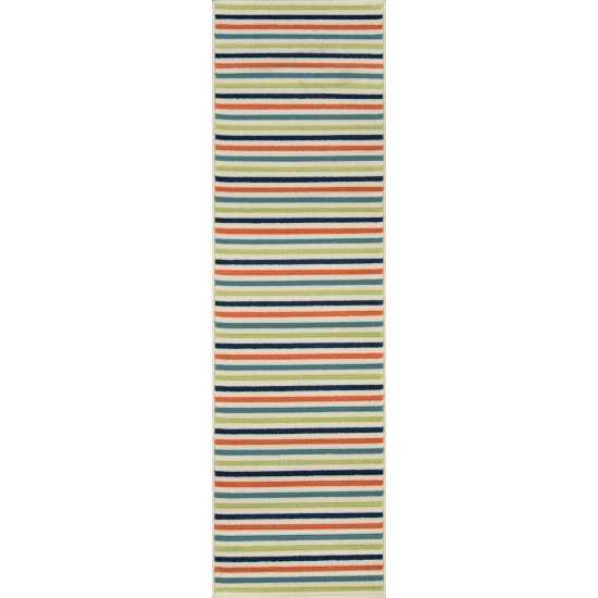 Rug, Momeni, Baja, BAJ-1, Multi, 7'10" X 10'10", 23869