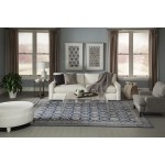 Rug, Momeni, Banaras, BNR-1, Blue, 5'6" X 8'6", 40764