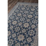 Rug, Momeni, Banaras, BNR-1, Blue, 7'6" X 9'6", 40768