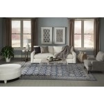 Rug, Momeni, Banaras, BNR-1, Blue, 7'6" X 9'6", 40768