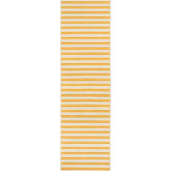 Rug, Momeni, Baja, BAJ-1, Yellow, 2'3" X 7'6" Runner, 32748