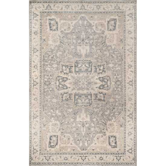 Rug, Momeni, Banaras, BNR-4, Grey, 2' X 3', 40758