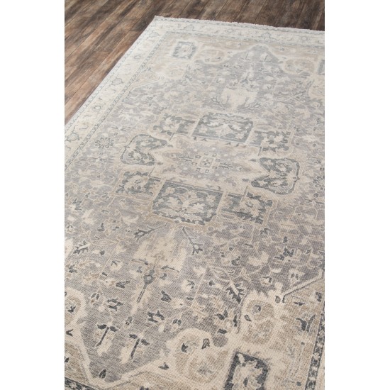 Rug, Momeni, Banaras, BNR-4, Grey, 2' X 3', 40758