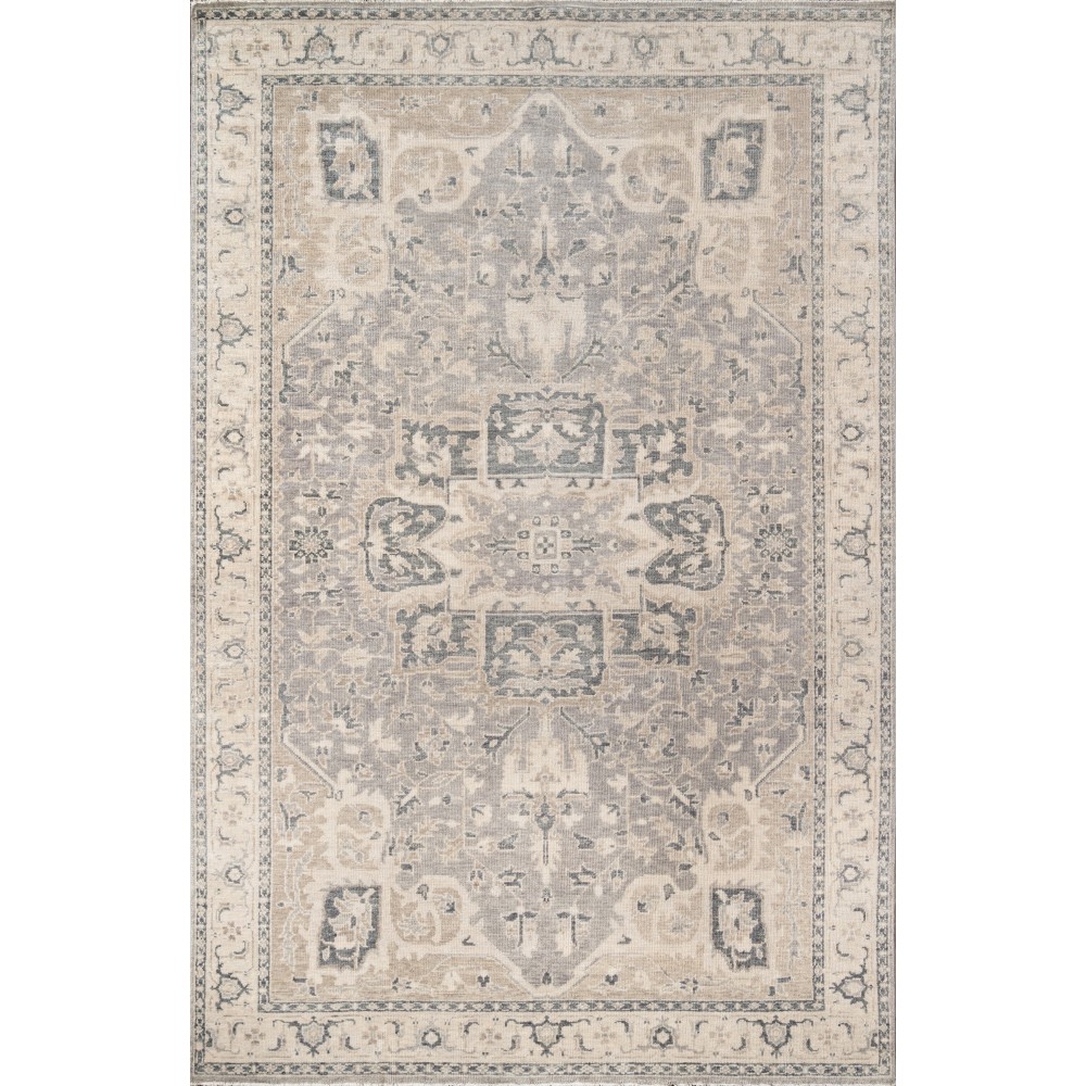 Rug, Momeni, Banaras, BNR-4, Grey, 3'9" X 5'9", 40759