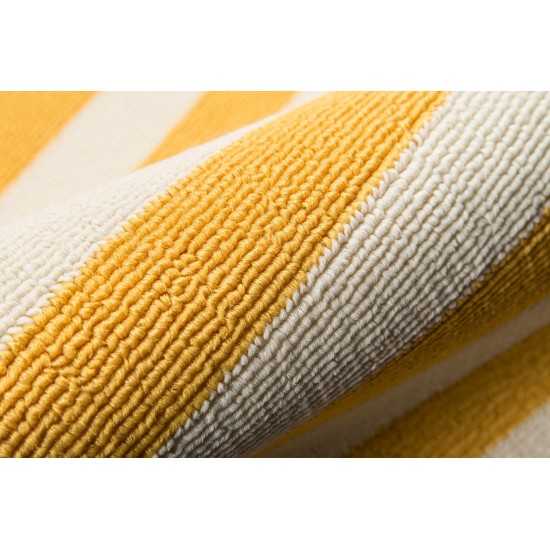 Rug, Momeni, Baja, BAJ-1, Yellow, 6'7" X 9'6", 32816