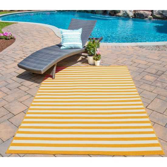 Rug, Momeni, Baja, BAJ-1, Yellow, 6'7" X 9'6", 32816