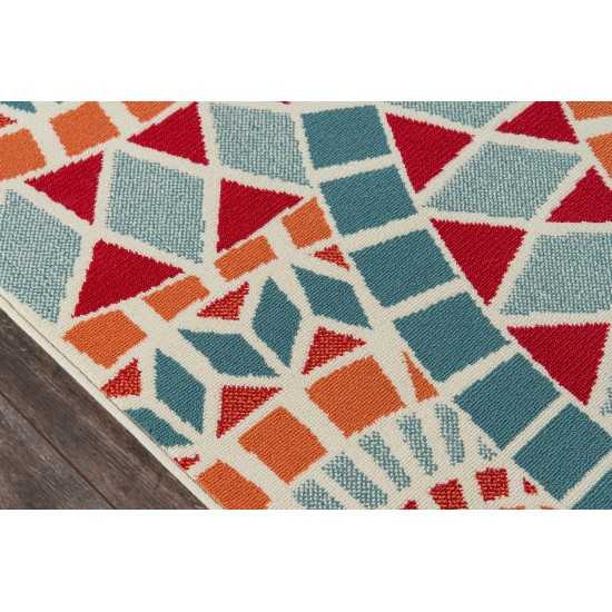 Rug, Momeni, Baja, BAJ24, Multi, 1'8" X 3'7", 41930