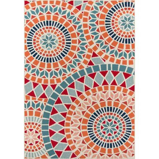 Rug, Momeni, Baja, BAJ24, Multi, 2'3" X 7'6" Runner, 41973