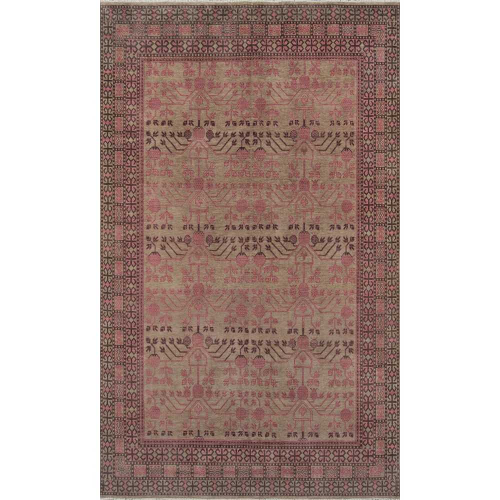 Rug, Momeni, Banaras, BNR-5, Pink, 2' X 3', 44599 Rug, Momeni, Banaras, BNR-5, Pink, 2' X 3', 44599