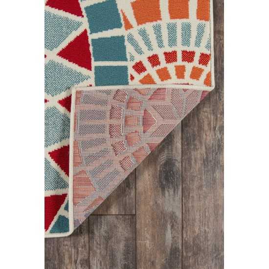 Rug, Momeni, Baja, BAJ24, Multi, 7'10" X 10'10", 42060