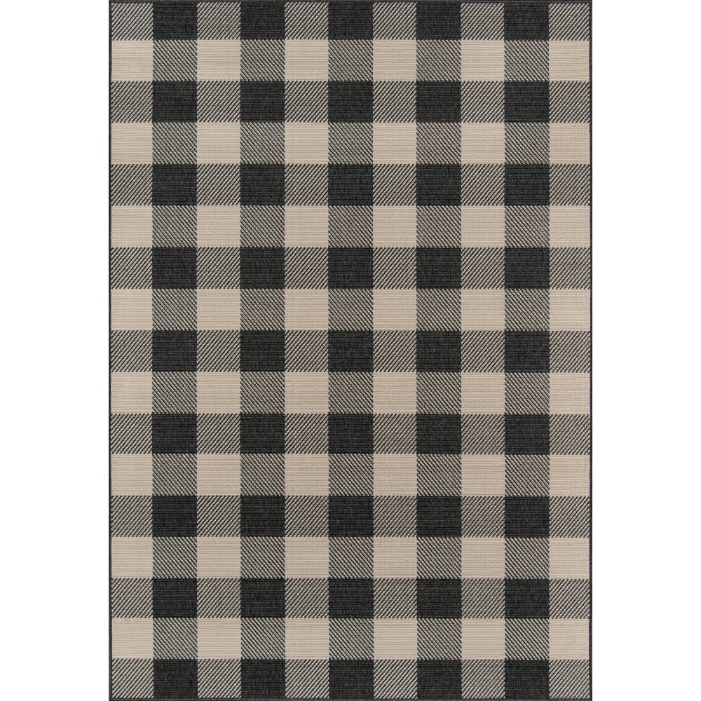 Rug, Momeni, Baja, BAJ25, Charcoal, 6'7" X 9'6", 42040