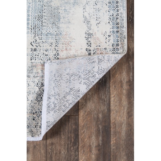 Rug, Momeni, Bergen, BGN-1, Blue, 4' X 6', 44472