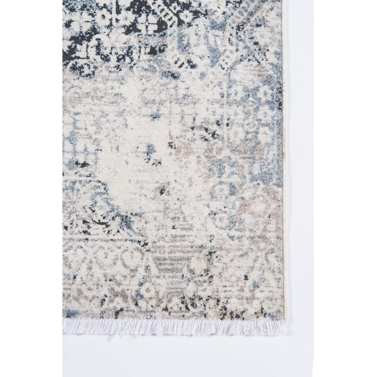 Rug, Momeni, Bergen, BGN-3, Blue, 5' X 8', 44466