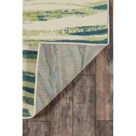 Rug, Momeni, Baja, BAJ27, Green, 1'8" X 3'7", 41934