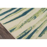 Rug, Momeni, Baja, BAJ27, Green, 6'7" X 9'6", 42041