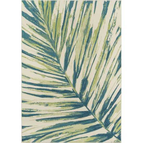 Rug, Momeni, Baja, BAJ27, Green, 7'10" X 10'10", 42062