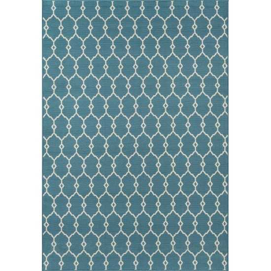 Rug, Momeni, Baja, BAJ-2, Blue, 1'8" X 3'7", 23998