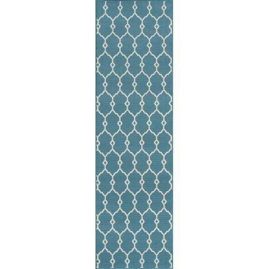 Rug, Momeni, Baja, BAJ-2, Blue, 1'8" X 3'7", 23998