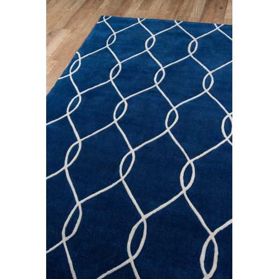 Rug, Momeni, Bliss, BS-12, Navy, 5' X 7'6", 24655