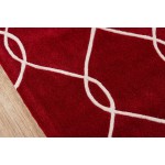 Rug, Momeni, Bliss, BS-12, Red, 3'6" X 5'6", 24645