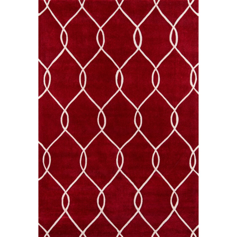Rug, Momeni, Bliss, BS-12, Red, 8' X 10', 24671 Rug, Momeni, Bliss, BS-12, Red, 8' X 10', 24671
