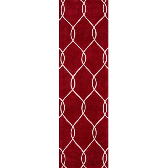 Rug, Momeni, Bliss, BS-12, Red, 8' X 10', 24671