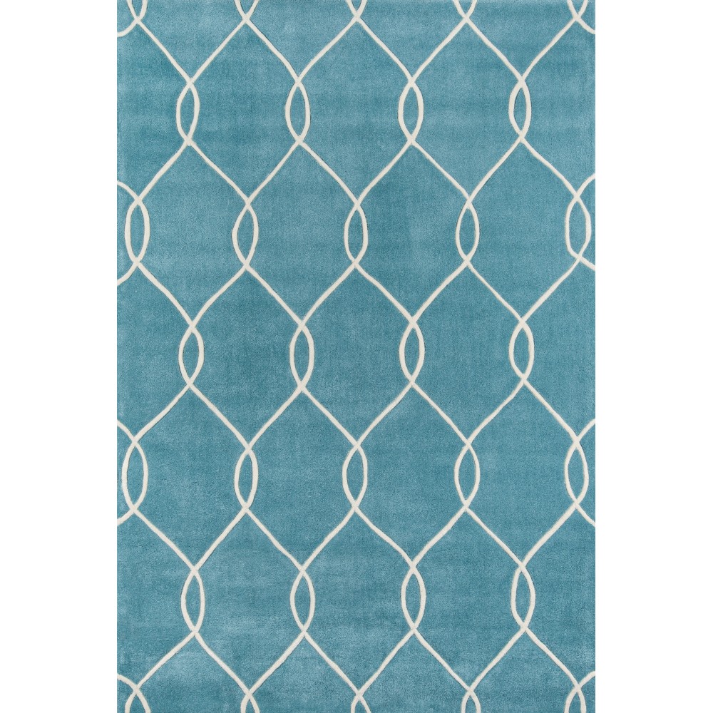 Rug, Momeni, Bliss, BS-12, Teal, 2'3" X 8' Runner, 24629