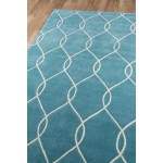 Rug, Momeni, Bliss, BS-12, Teal, 2'3" X 8' Runner, 24629