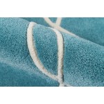 Rug, Momeni, Bliss, BS-12, Teal, 2'3" X 8' Runner, 24629