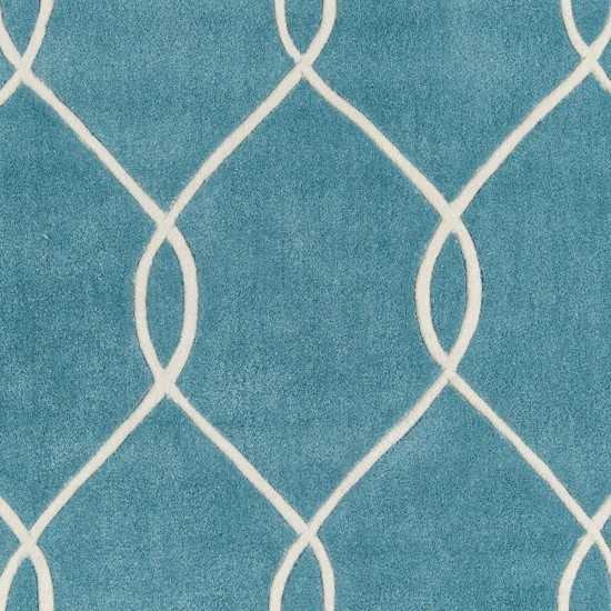 Rug, Momeni, Bliss, BS-12, Teal, 2'3" X 8' Runner, 24629