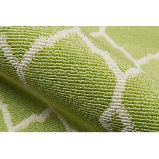 Rug, Momeni, Baja, BAJ-2, Green, 2'3" X 7'6" Runner, 23800