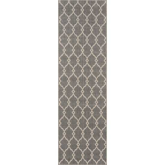 Rug, Momeni, Baja, BAJ-2, Grey, 1'8" X 3'7", 26708