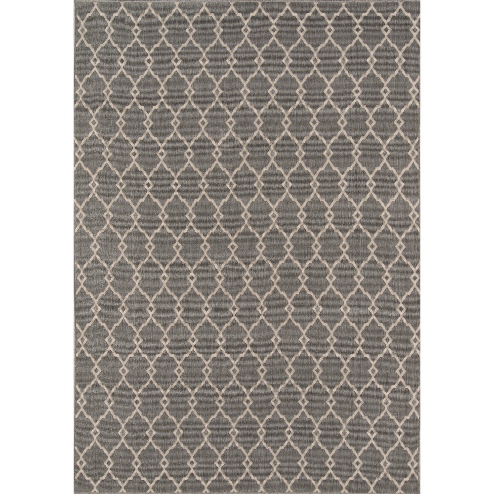 Rug, Momeni, Baja, BAJ-2, Grey, 6'7" X 9'6", 26813