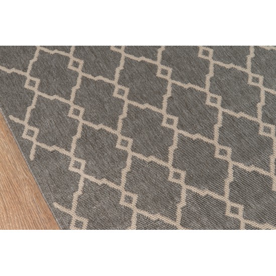 Rug, Momeni, Baja, BAJ-2, Grey, 8'6" X 13', 26852