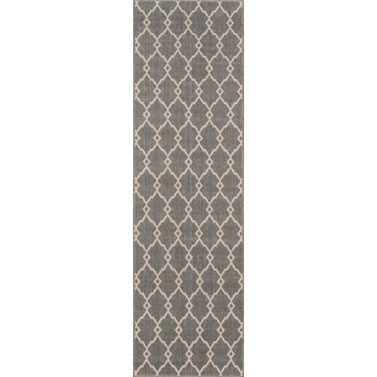 Rug, Momeni, Baja, BAJ-2, Grey, 8'6" X 13', 26852