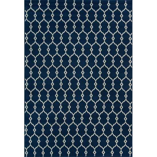 Rug, Momeni, Baja, BAJ-2, Navy, 1'8" X 3'7", 24000