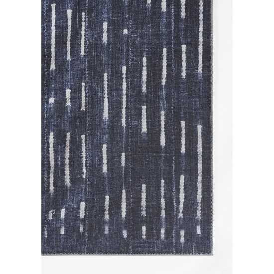 Rug, Novogratz, Bolt, BOL-1, Denim, 2'3" X 7'6" Runner, 48704