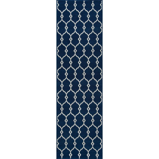Rug, Momeni, Baja, BAJ-2, Navy, 2'3" X 4'6", 24023
