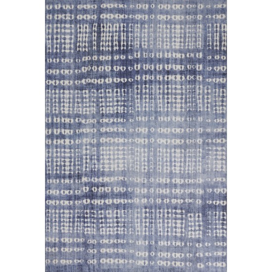 Rug, Novogratz, Bolt, BOL-2, Blue, 2' X 3', 48688