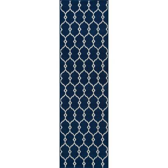 Rug, Momeni, Baja, BAJ-2, Navy, 5'3" X 7'6", 23825
