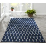 Rug, Momeni, Baja, BAJ-2, Navy, 5'3" X 7'6", 23825